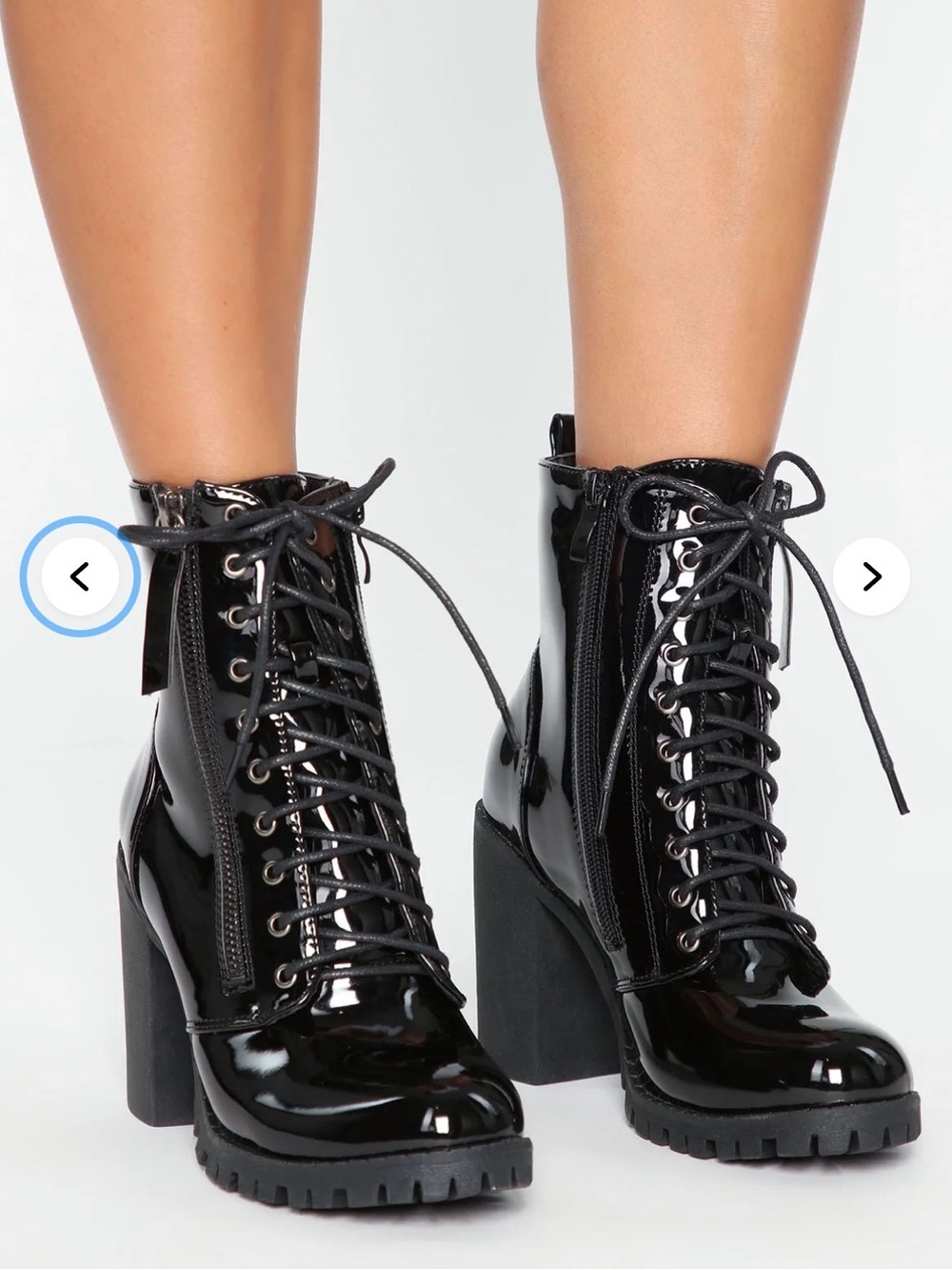 Fashion Nova - Black Combat booties